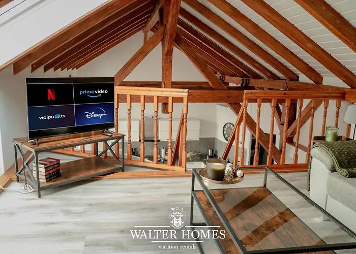 Fachwerkcharme: Wohnen In Grosser Maisonettwohnung *